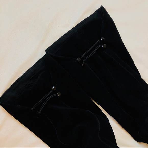 Steve Madden suede knee high boots black size 10 - Picture 8 of 8